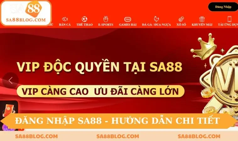 Đăng nhập SA88