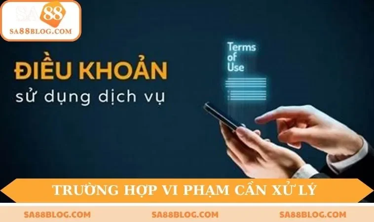 Biện pháp xử lý những hành vi vi phạm