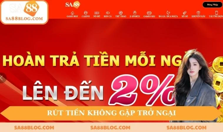 Rút tiền không gặp trở ngại